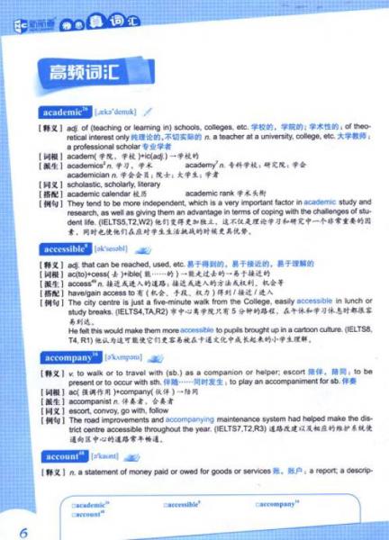 新航道·雅思真词汇