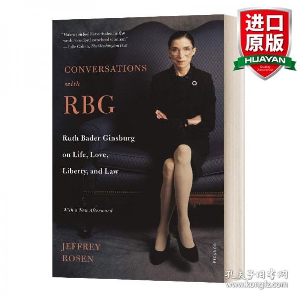 英文原版 Conversations With Ruth Bader Ginsburg 金斯伯格訪談錄 RBG 