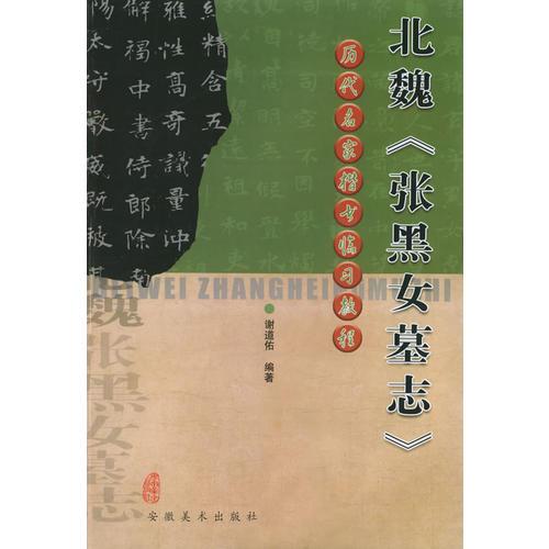 北魏《張黑女墓志》——歷代名家楷書臨習教程