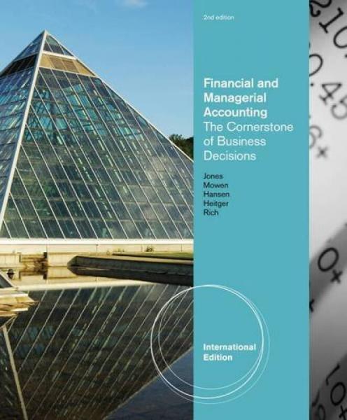 Financial and Managerial Accounting: The Cornerstones of Business Decisions[財(cái)務(wù)與管理會(huì)計(jì)學(xué)]