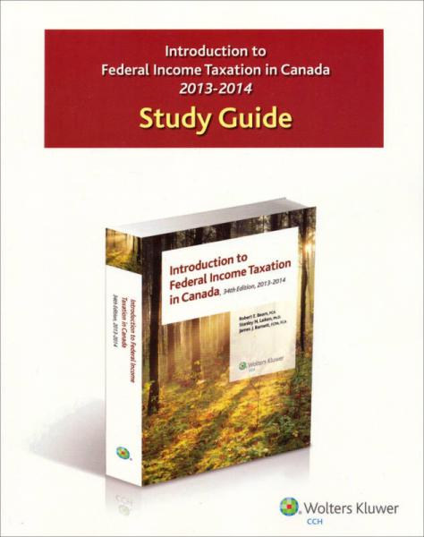 Introduction To Federal Income Taxation In Canada 2013-2014