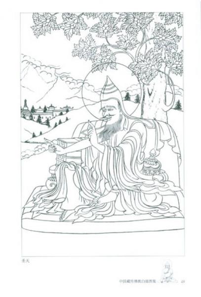中国藏传佛教白描图集