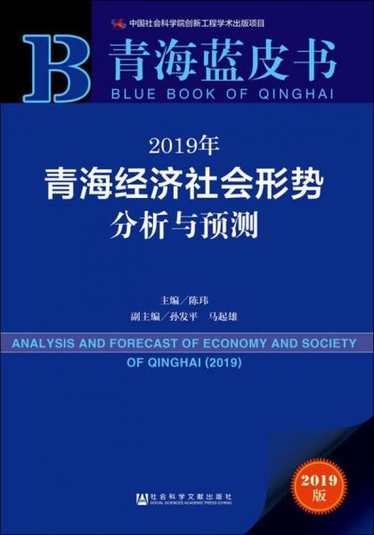 2019年青海經(jīng)濟(jì)社會(huì)形勢(shì)分析與預(yù)測(cè) 2019版 