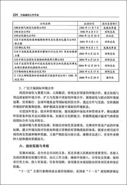 污染减排工作手册