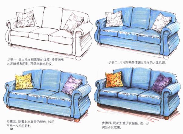 手绘软装设计与表现/普通高等院校“十二五”艺术与设计专业规划教材