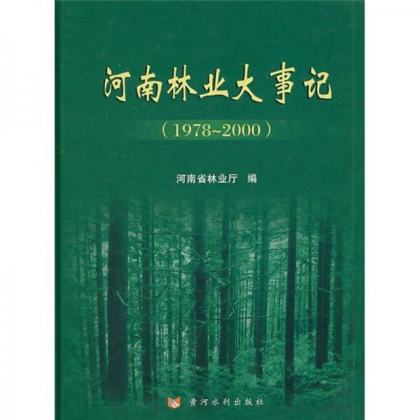 河南林业大事记（1978-2000）