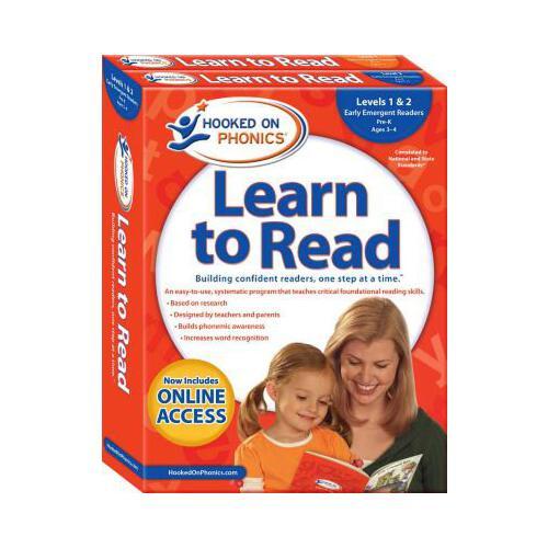 Hooked on Phonics Learn to Read - Levels 1&2 Complete: Early Emergent Readers (Pre-K - Ages 3-4)