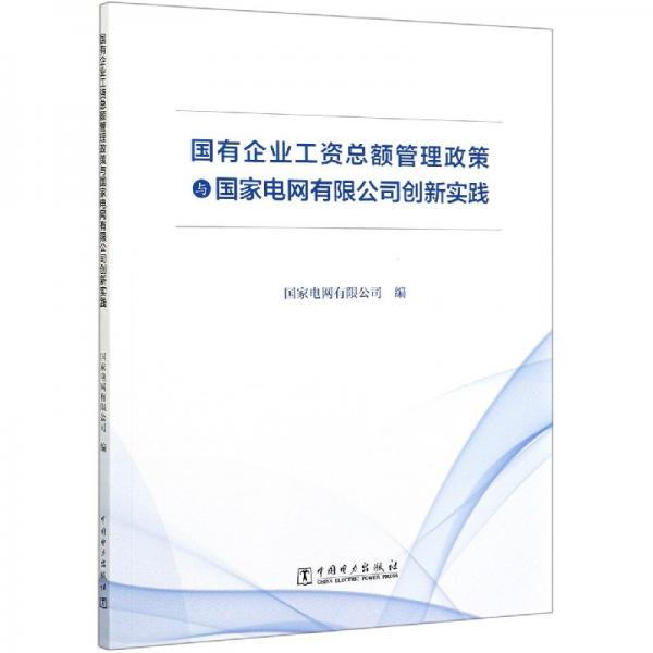 国有企业工资总额管理政策与国家电网有限公司创新实践