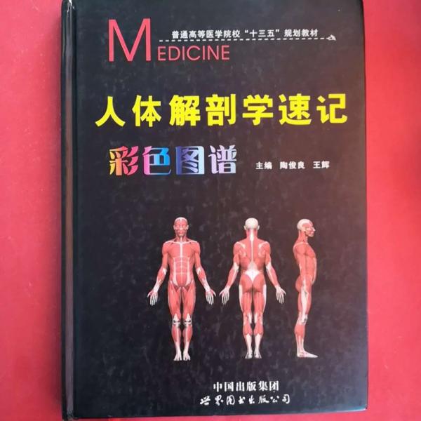 人體解剖學(xué)速記彩色圖譜(普通高等醫(yī)學(xué)院校十三五規(guī)劃教材)(精)