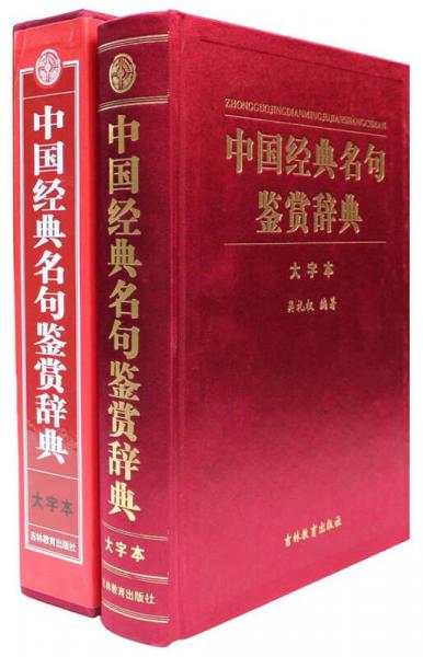 中国经典名句鉴赏辞典（大字本）