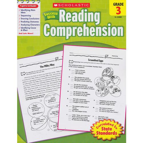 Scholastic Success with Reading Comprehension: Grade 3 学乐必赢阅读：3年级阅读理解 