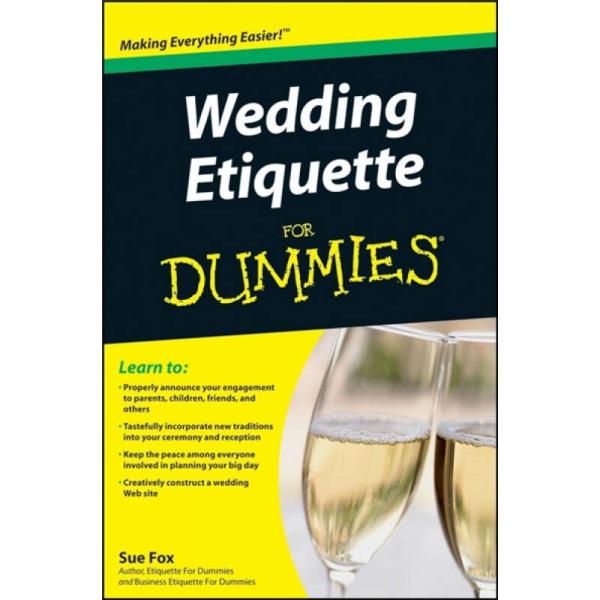 Wedding Etiquette For Dummies[婚礼礼仪手册]