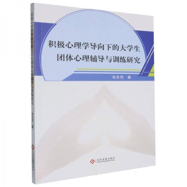 積極心理學導向下的大團體心理輔導與訓練研究 心理學 朱永芳 新華正版