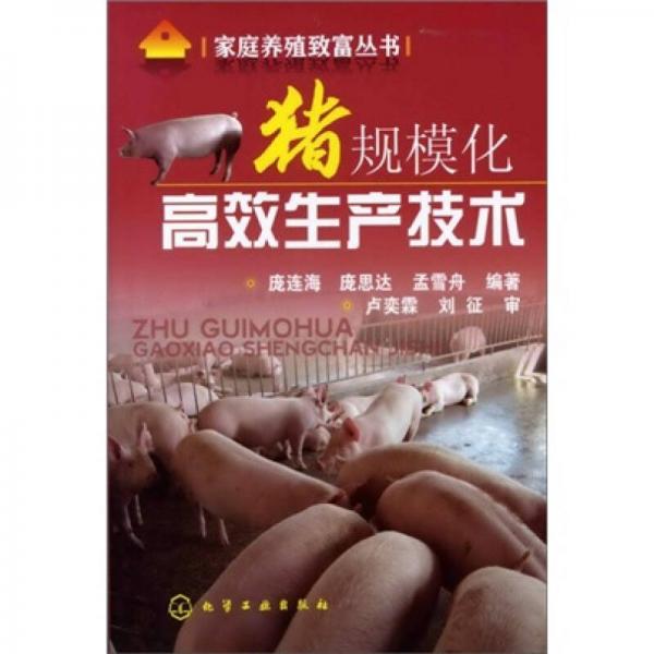 家庭养殖致富丛书：猪规模化高效生产技术
