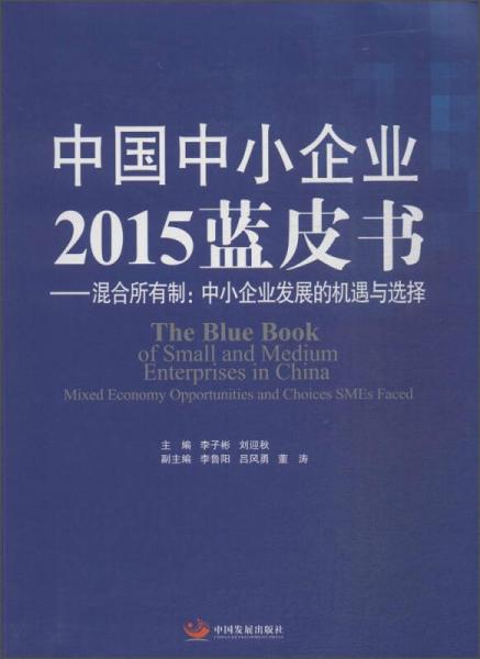 中国中小企业2015蓝皮书 混合所有制：中小企业发展的机遇与选择