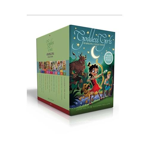 Goddess Girls Sparkling Collection: Athena the Brain; Persephone the Phony; Aphrodite the Beauty; Artemis the Brave; Athena the Wise; Aphrodite the Di