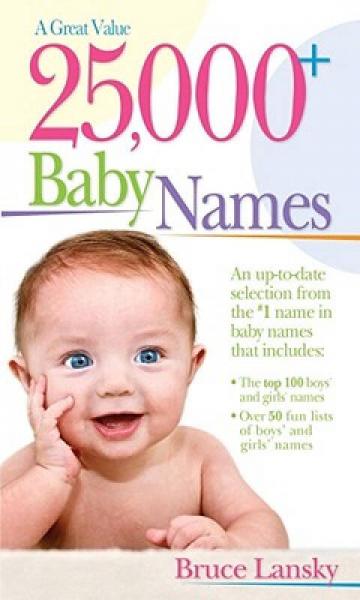 25,000 Baby Names