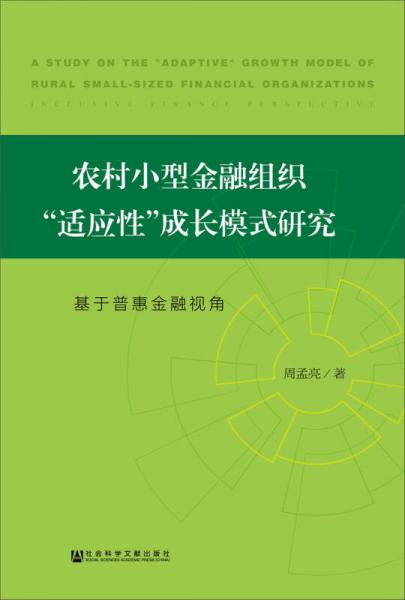 農(nóng)村小型金融組織“適應(yīng)性”成長模式研究：基于普惠金融視角