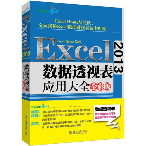 Excel 2013数据透视表应用大全（全彩版）