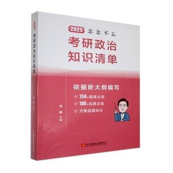 2025念念不忘考研政治知識(shí)清單