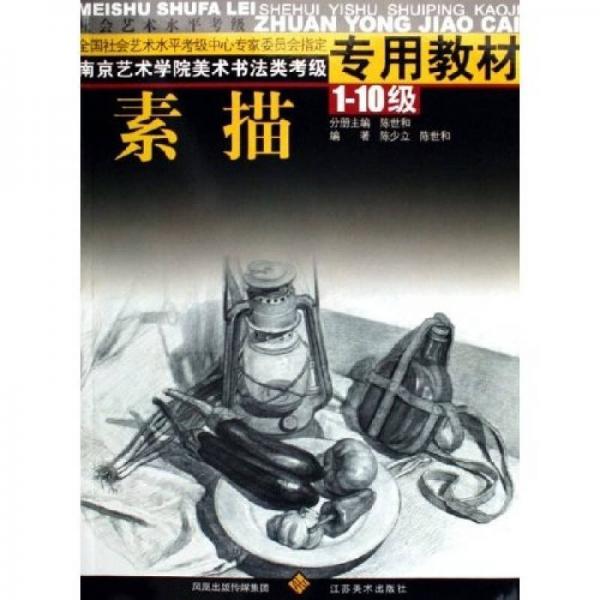 南京艺术学院美术书法类考级专用教材：素描（1-10级）
