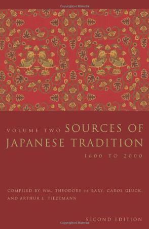 Sources of Japanese Tradition