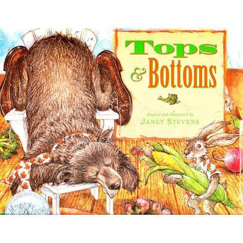 Tops & Bottoms 上面和下面（精装）1996年凯迪克银奖 9780152928513