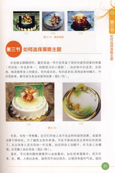 蛋糕装饰构图与设计