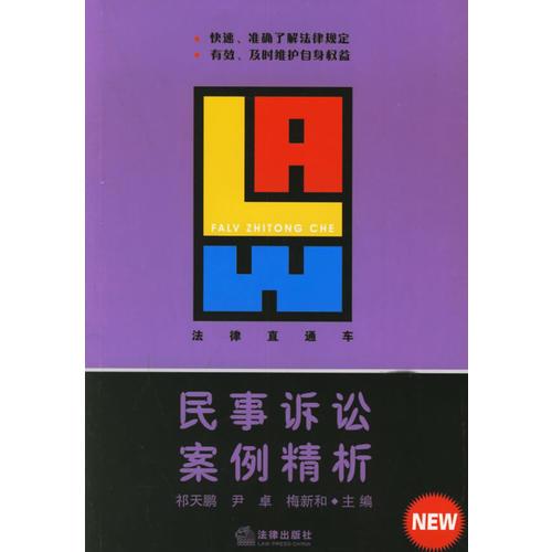 民事訴訟案例精析——法律直通車