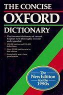 The Concise Oxford Dictionary of Current English簡明牛津英語詞典