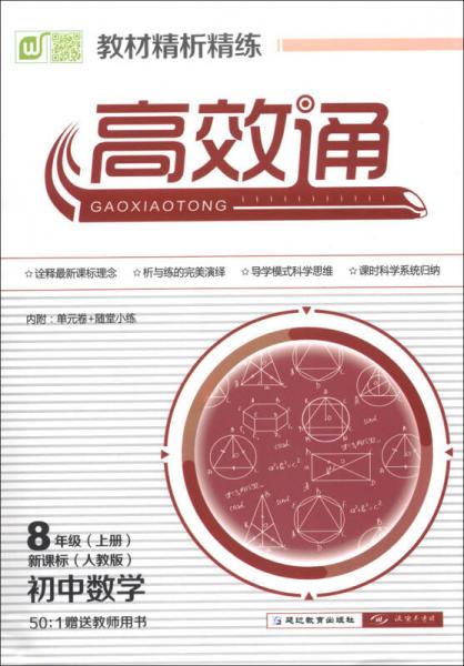 教材精析精練·高效通：初中數(shù)學(xué)