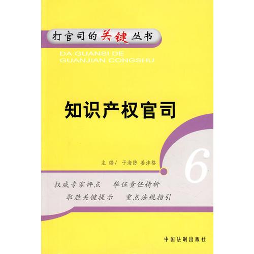 知识产权官司——打官司的关键丛书6