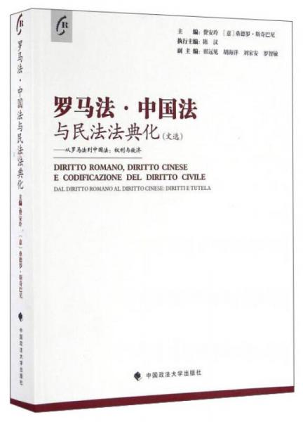 罗马法·中国法与民法法典化（文选）：从罗马法到中国法权利与救济