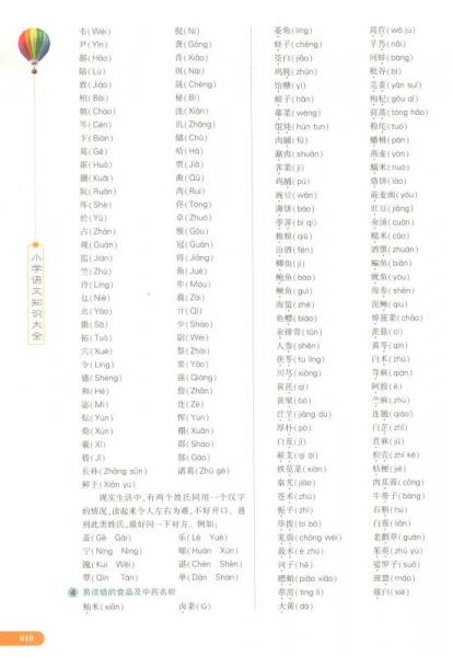 经纶学典·小学语文知识大全