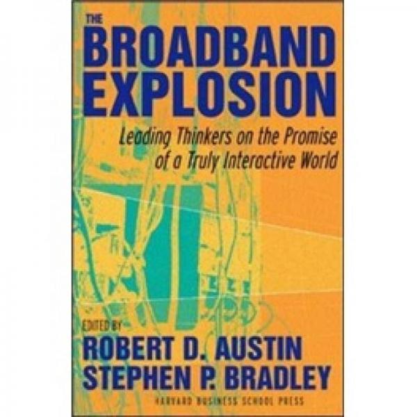 The Broadband Explosion: Leading Thinkers On The Promise Of A Truly Interactive World 