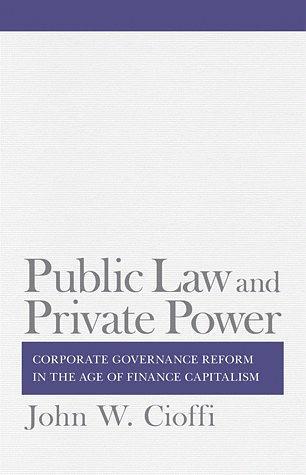 Public Law and Private Power：Public Law and Private Power