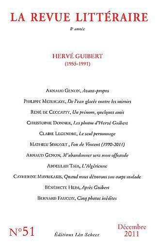 La Revue littéraire, N° 51, Décembre 2011