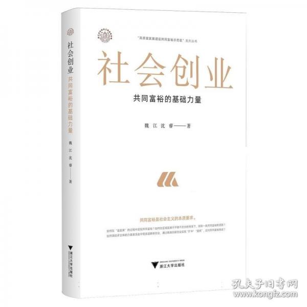 社會創(chuàng)業(yè)：共同富裕的基礎力量