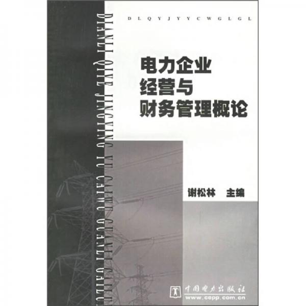 电力企业经营与财务管理概论