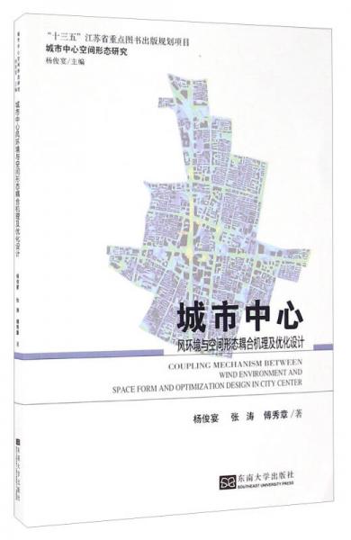 城市中心 风环境与空间形态耦合机理及优化设计/城市中心空间形态研究