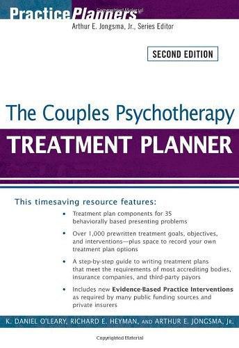 The Couples Psychotherapy Treatment Planner, 2nd Edition[夫妻心理治疗指导计划，第2版]