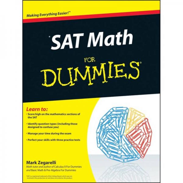 SAT Math for Dummies  傻瓜書-SAT數(shù)學考試