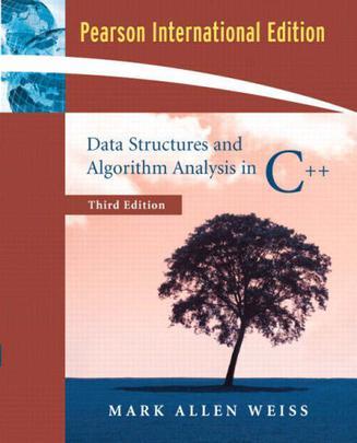 Data Structures and Algorithm Analysis in C (3rd edition)