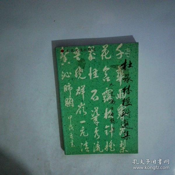 杜承林楹聯(lián)選集