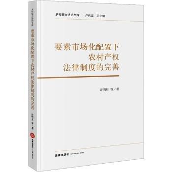 要素市場化配置下農(nóng)村產(chǎn)權(quán)法律制度的完善/鄉(xiāng)村振興法治文庫