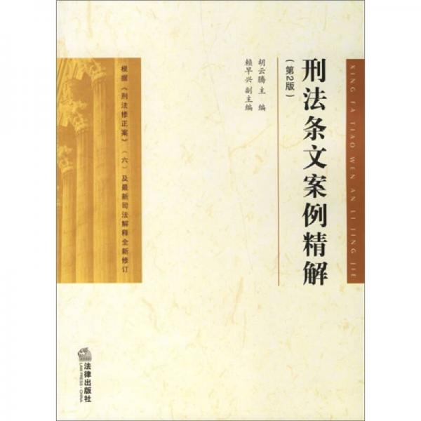 刑法條文案例精解（第2版）
