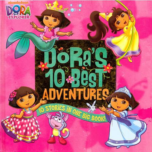 Dora's 10 Best Adventures 朵拉的十个冒险故事 9781442409675