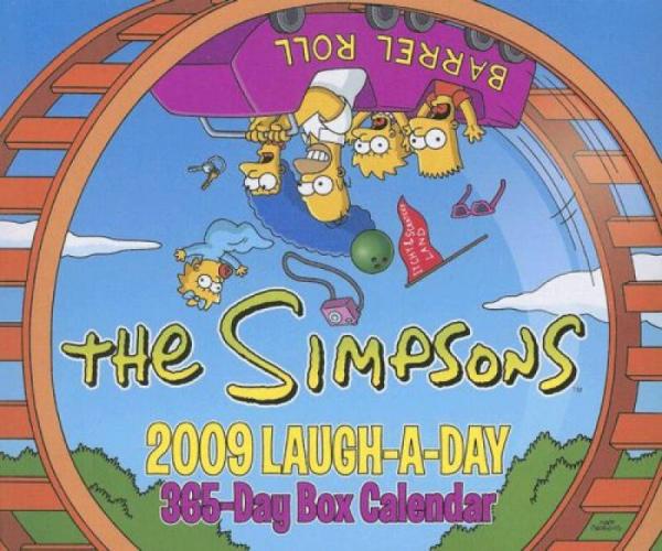 The Simpsons Laugh-A-Day: 365-Day Box Calendar [Calendar]