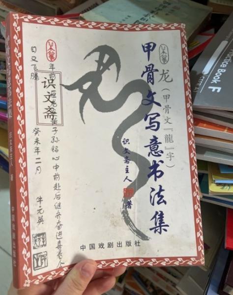 甲骨文寫(xiě)意書(shū)法集