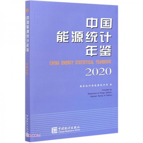 中國能源統(tǒng)計年鑒(2020)(漢英對照)